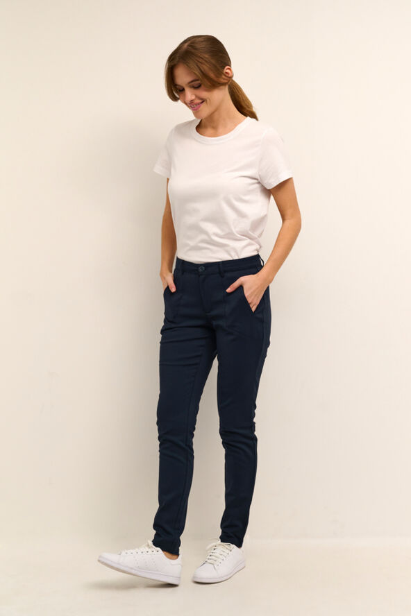 Kaffe Vera pant Midnight marine