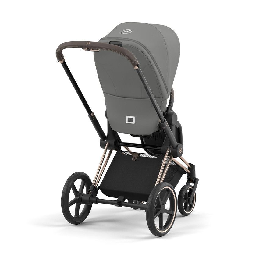 Habillage de siège pour poussette Priam 4/e-Priam 2 mirage grey - Ecru