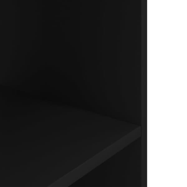vidaXL Akvariumstativ svart 75x36x72,5 cm konstruert tre