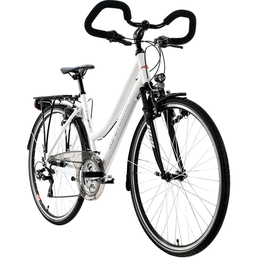 KS Cycling Trekkingrad Damen 28“ Canterbury 21 Gang weiß Multipositionslenker weiß