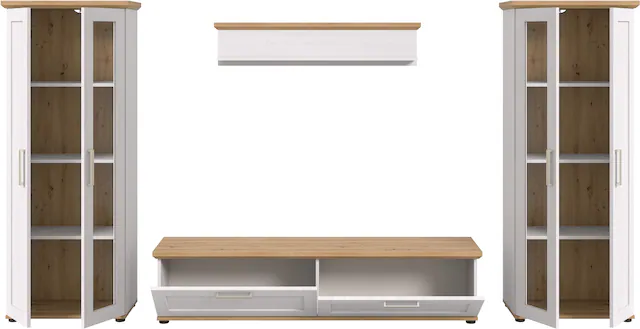 Home affaire Wohnwand »Cosenza« Set, 4 Stk. tlg.