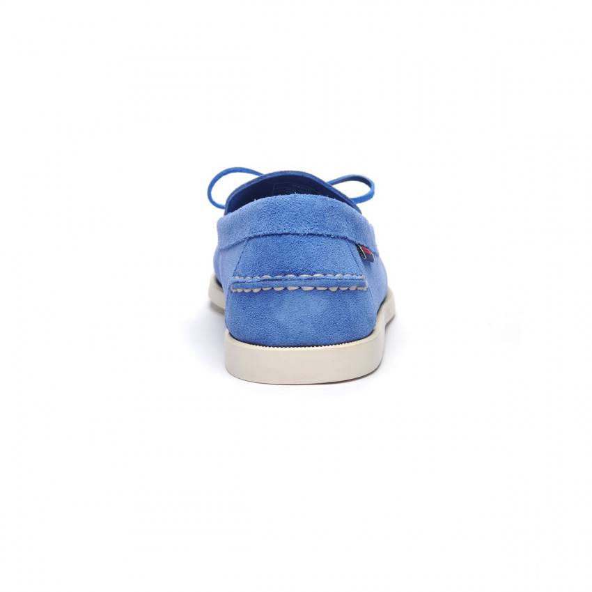 DOCKSIDES SCHOODIC BEAT OUT Blue Limoge-Mocassins pour homme en cuir suede