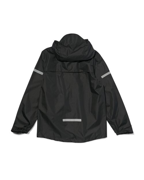 veste de pluie pour enfant léger imperméable noir