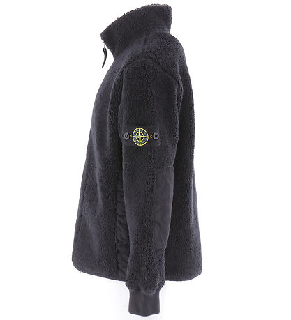 Stone Island Fleecejacke - Schwarz