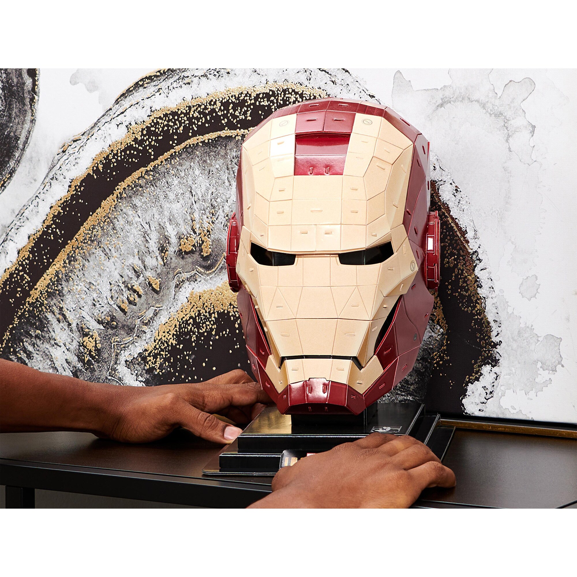 Spin Master Modellbau 4D Build - Marvel Iron Man-Helm