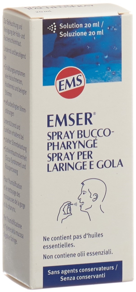 EMSER Hals- und Rachenspray Spray Spr 20 ml