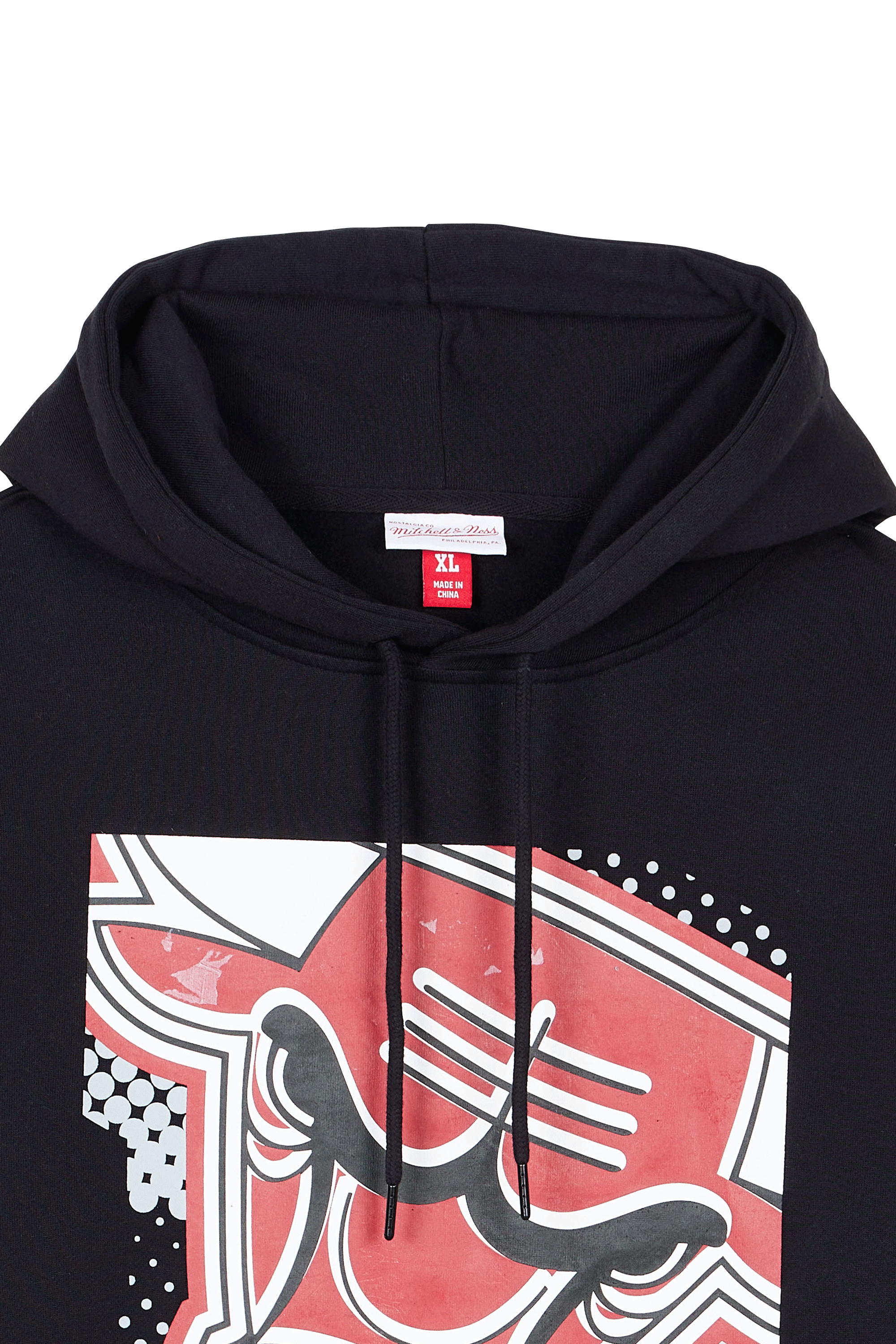 MITCHELL & NESS hoodie FPHD5901-CBUYYPPPBLCK BIG Noir