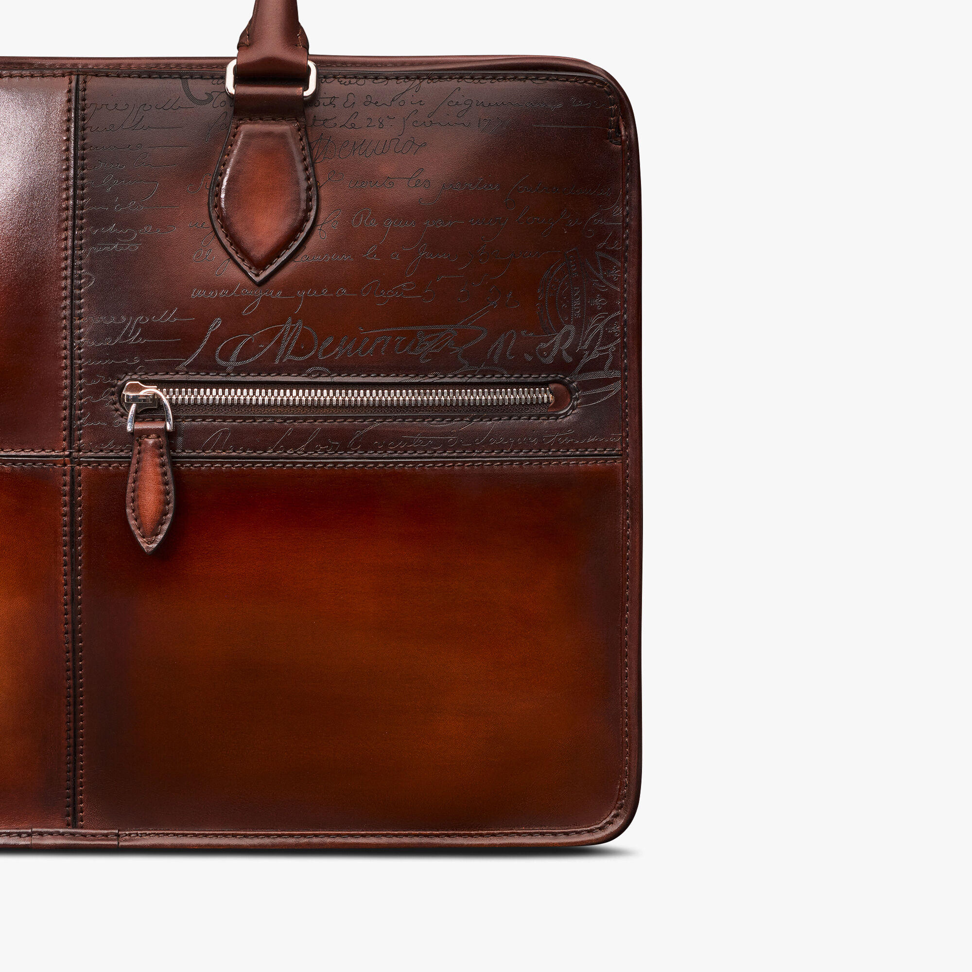 Cartable Un Jour En Cuir Scritto