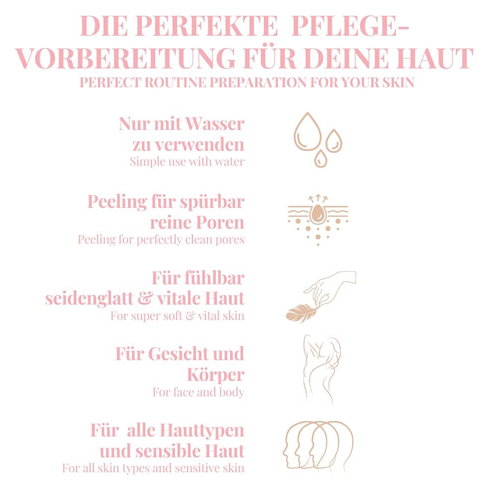 Carenesse NATURAL PEELING SEIDE Peelinghandschuh