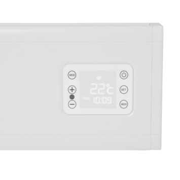 Eurom convectorkachel Alutherm Plint 1000 wit met Wifi