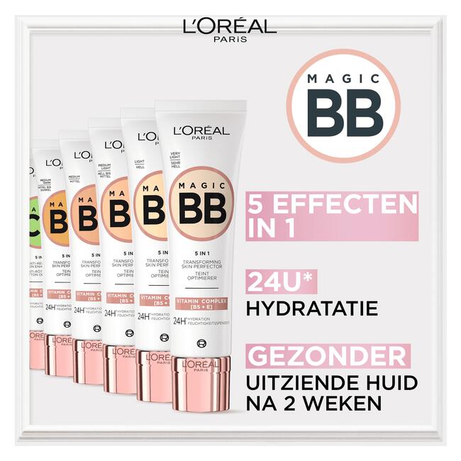 L'Oréal Paris BB C'est Magic BB Cream 02 Light Gekleurde Dagcrème SPF 20