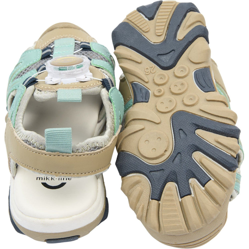 Køb Mikk-Line Stone Blue Sandal Med Mesh