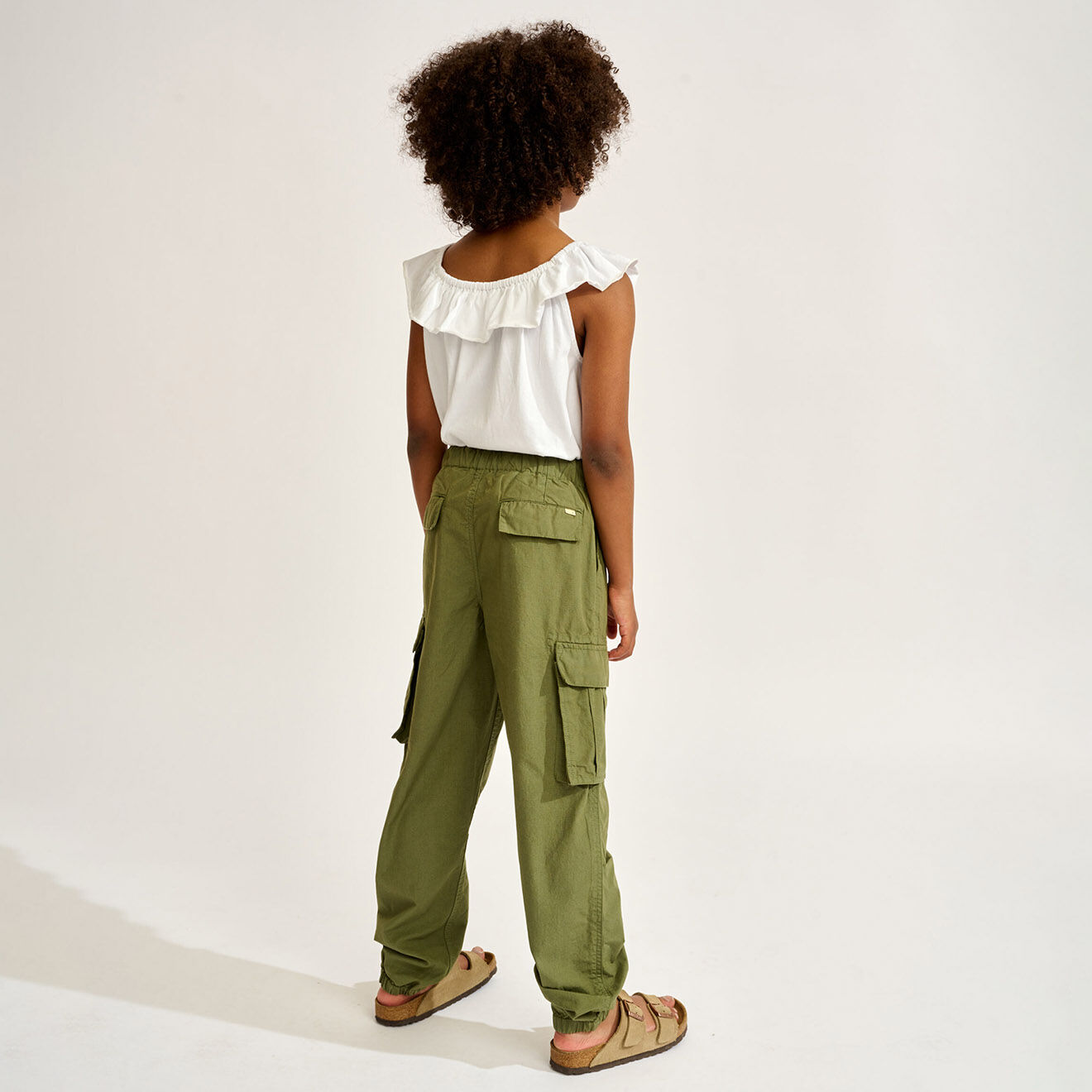 Bellerose Pantalon cargo Pazy  army