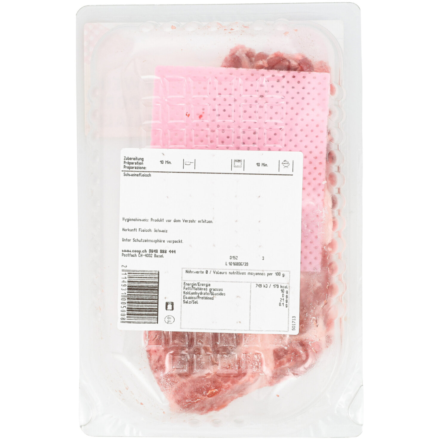 Prix Garantie Schwein Halskoteletts ca. 500g