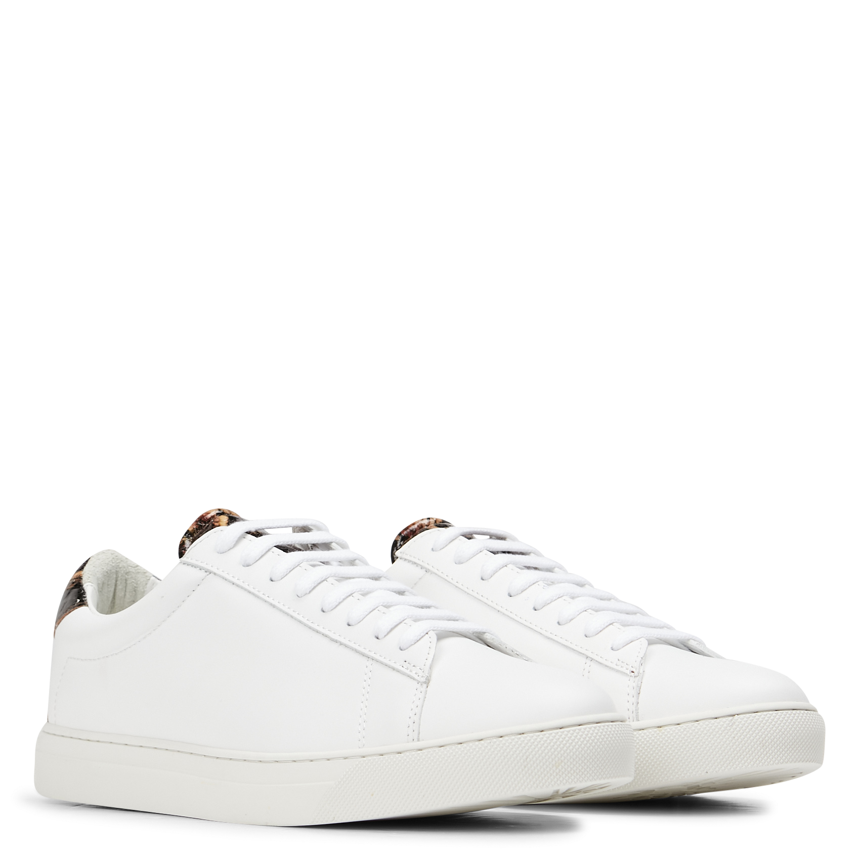 Baskets basses en cuir | Blanc