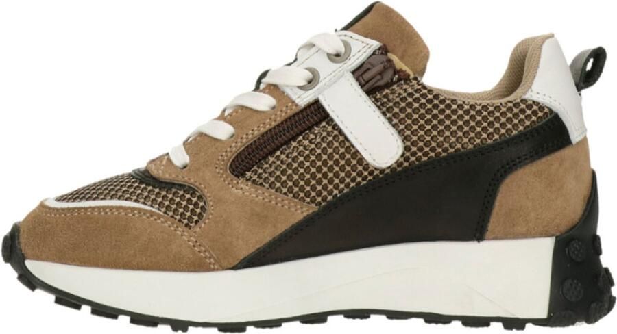 Bullboxer ATP001 Brown White Combinatie Sneaker