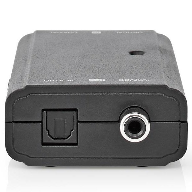 Nedis ACON2507BK audio converter 2-weg Toslink - Coax