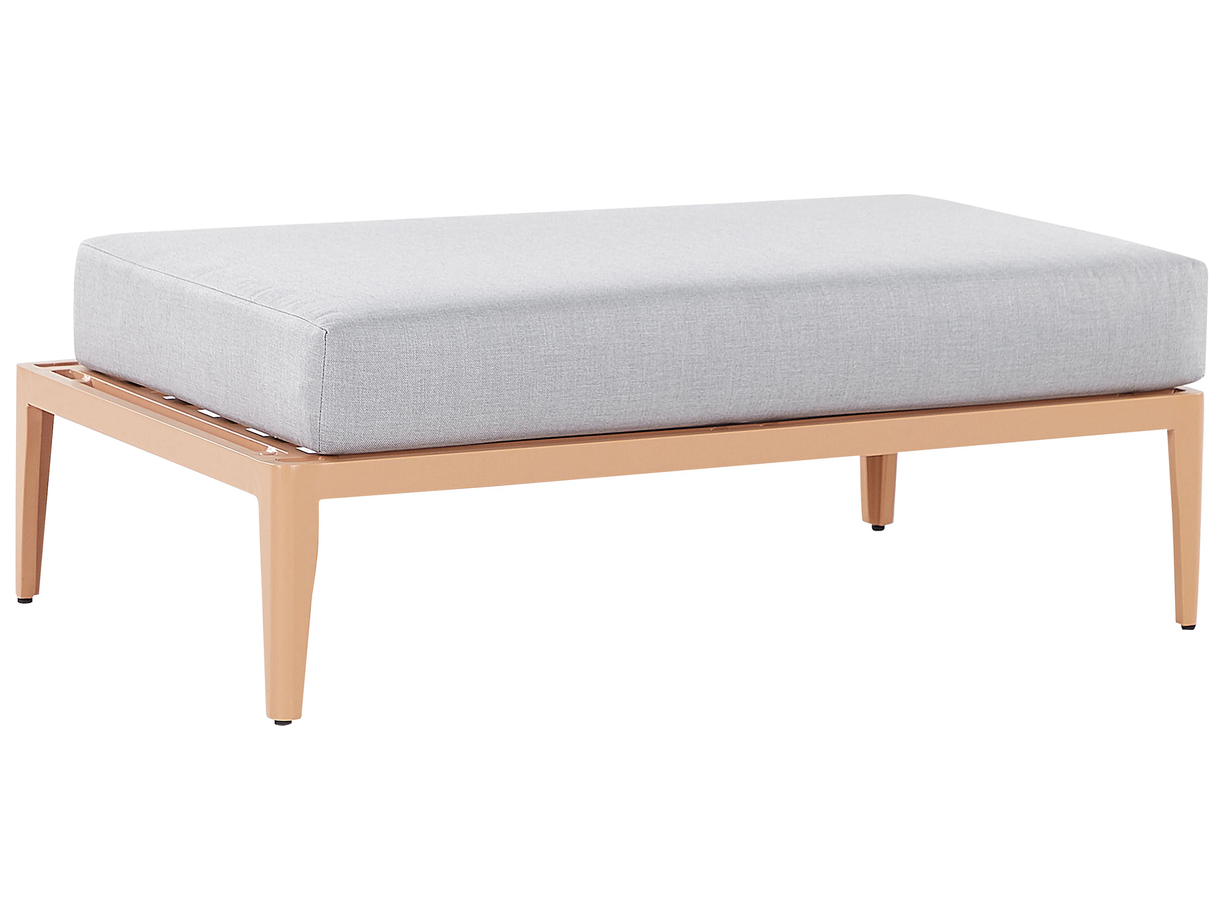 Tuin hoekloungeset met tafel 6-zits RIMA III linkszijdig modulair Metaal Grijs