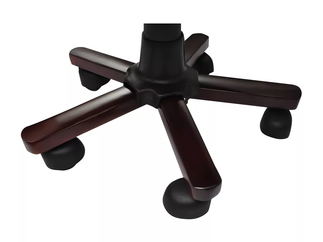 Chaise de bureau pivotante Marron