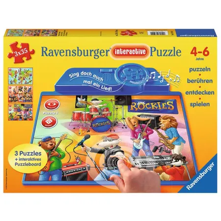 Ravensburger Puzzle Welt der Musik, 3x35 Teile