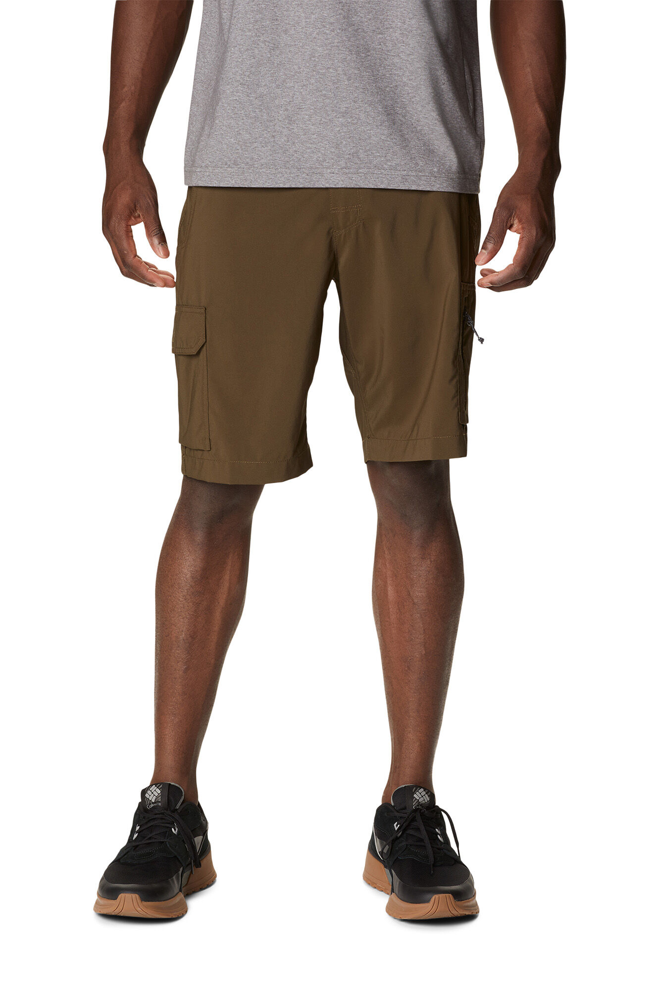 Bermuda Cargo Utilitária Masculina Columbia Silver Ridge™ - Cáqui Escuro