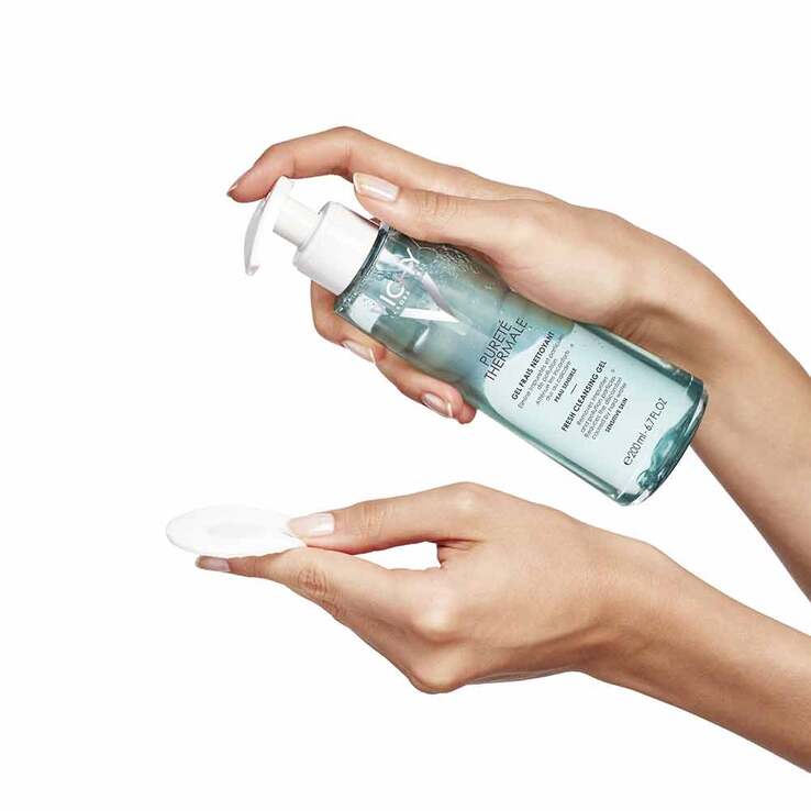 Vichy Pureté Thermale Erfrischendes Reinigungs-Gel, 200 ml