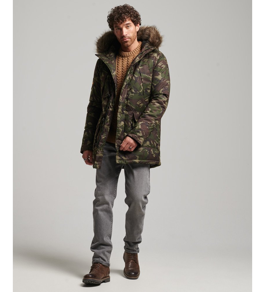 Parka camuflada Superdry Everest