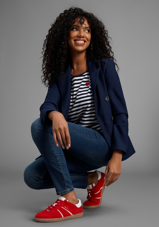 Arizona Slim-fit-Jeans »Shaping«, enge Passform,  Röhrenjeans,  Used-Look-Waschung,  hohe Leibhöhe
