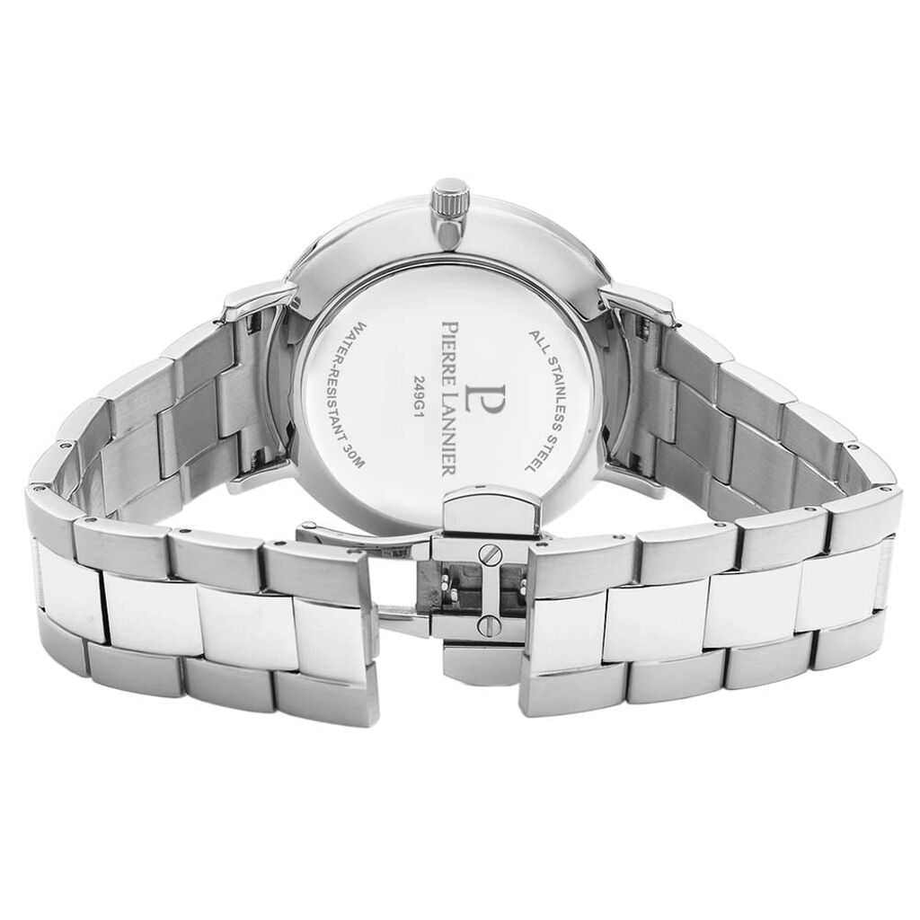 Montre Lannier Collection Echo Acier Argenté