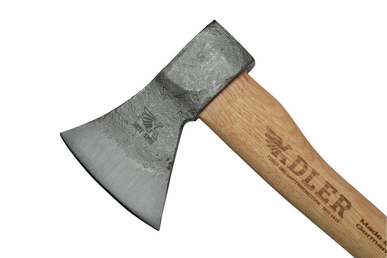 Adler Rheinland Hatchet, rood-zwart, handbijl