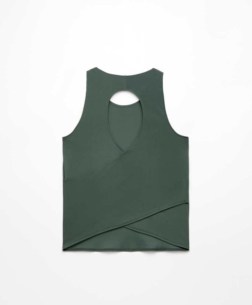Camiseta Comfortlux com costas cruzadas