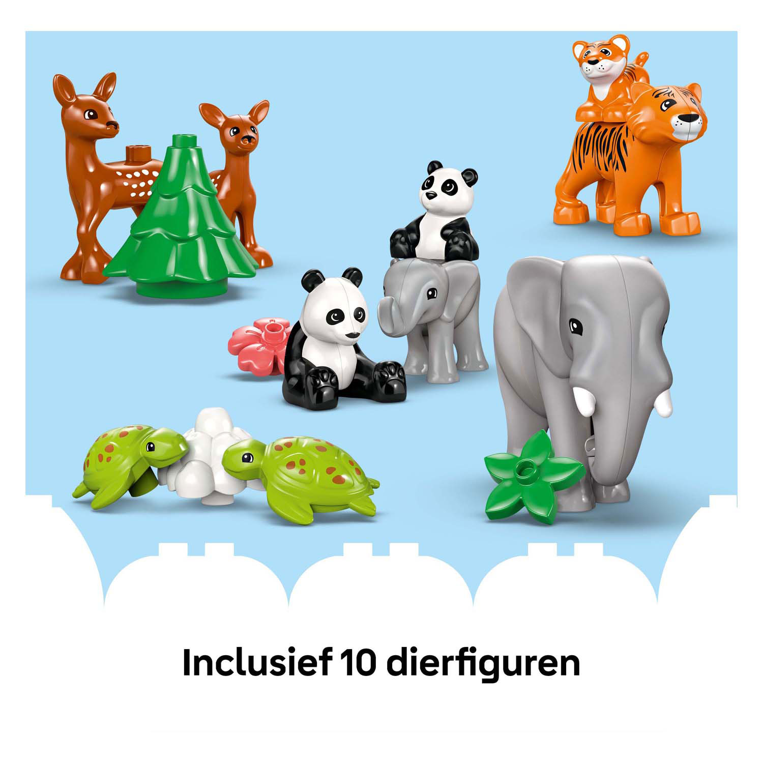 LEGO DUPLO Town 10446 3-In-1 Families van Wilde Dieren
