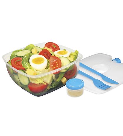 Sistema Brotdose m. Zubehör - Salad Max - 1, 63 L - Lila