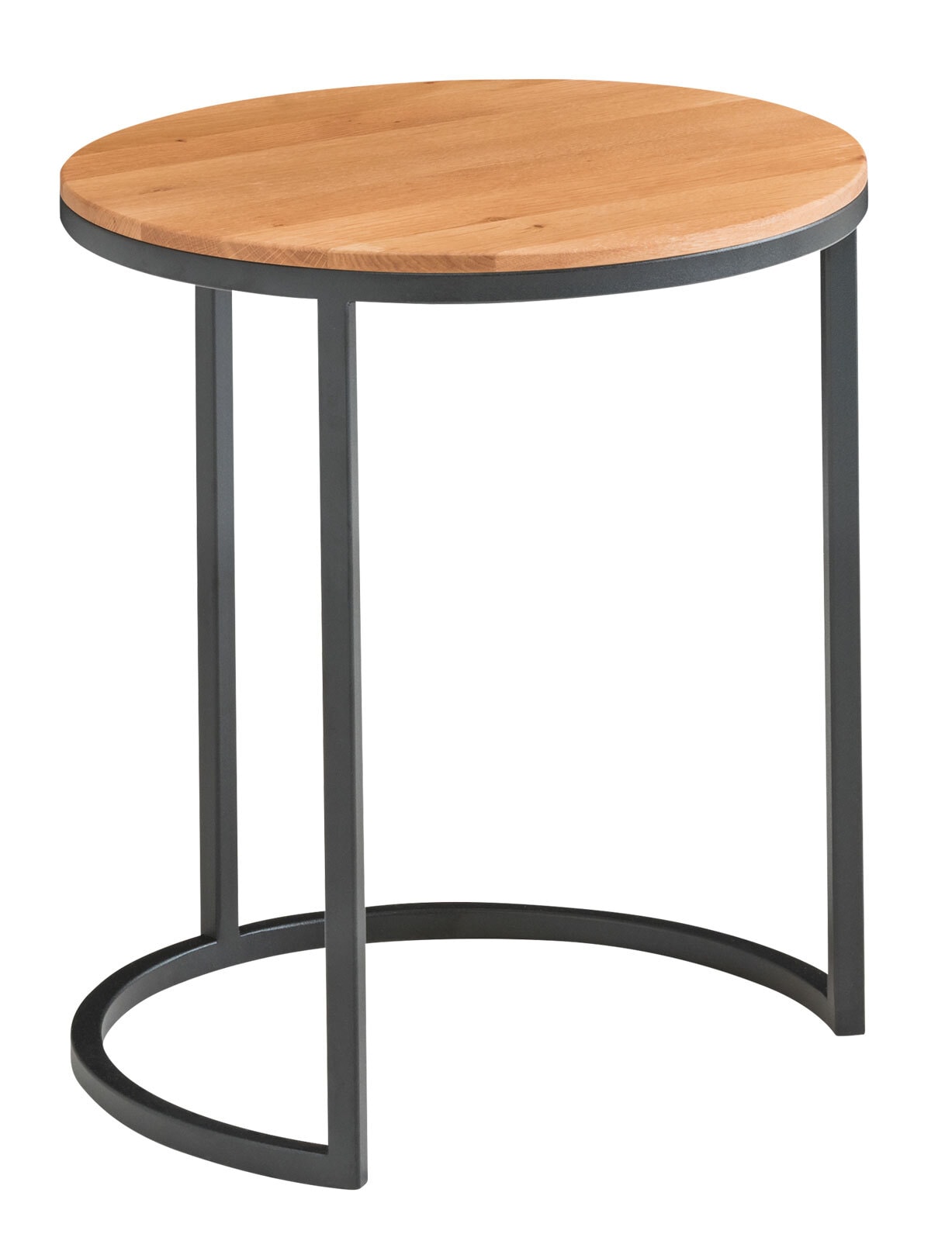 HAUKE HENDRIKS Beistelltisch rund NICO II 39 cm Eiche massiv