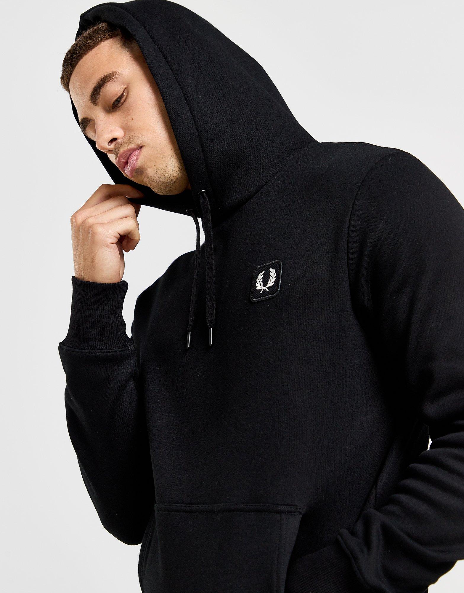 Fred Perry Sweat à Capuche Badge Homme