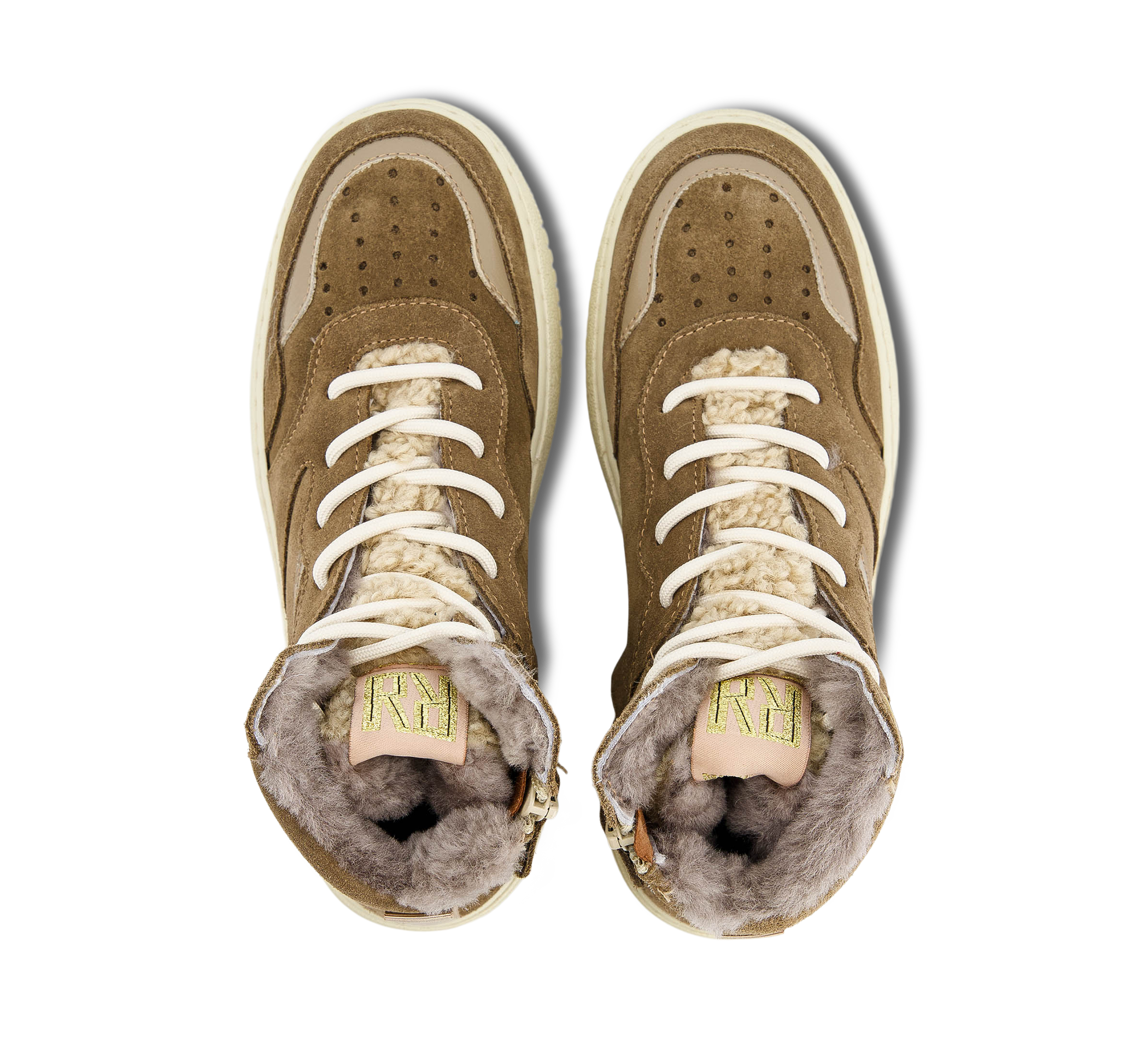 Red Rag Mid Cut Sneaker