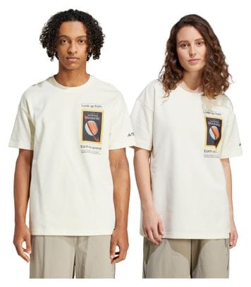 T-shirt manches courtes adidas Terrex National Geographic Beige Unisexe