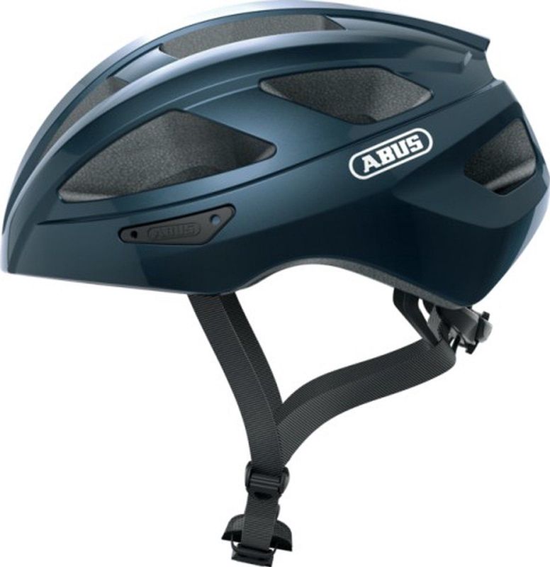 Abus - Macator - Fietshelm - Midnight Blauw - Veiligheid en Ventilatie