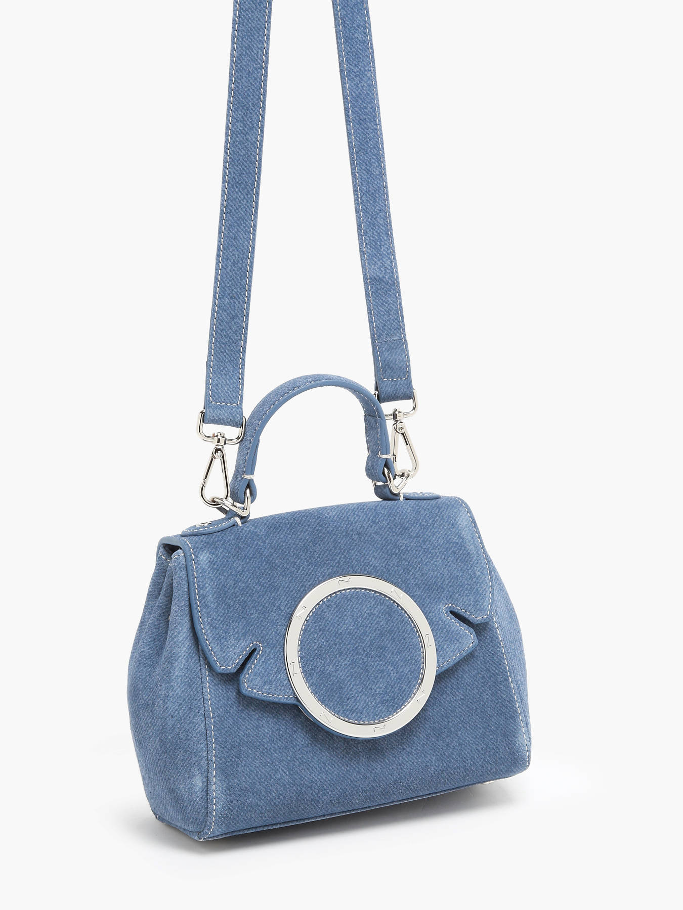 Sac port main Yumi Denim NATHAN BAUME
