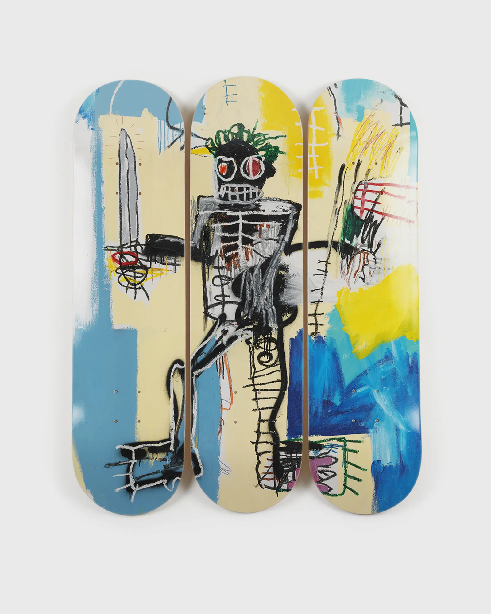 The Skateroom Jean-Michel Basquiat Warrior 1982 Deck