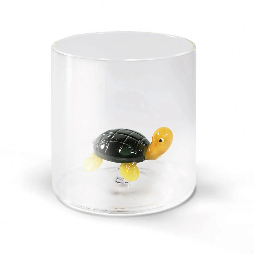 WD lifestyle  Borosilicate glas, skildpadde - 250 ml.