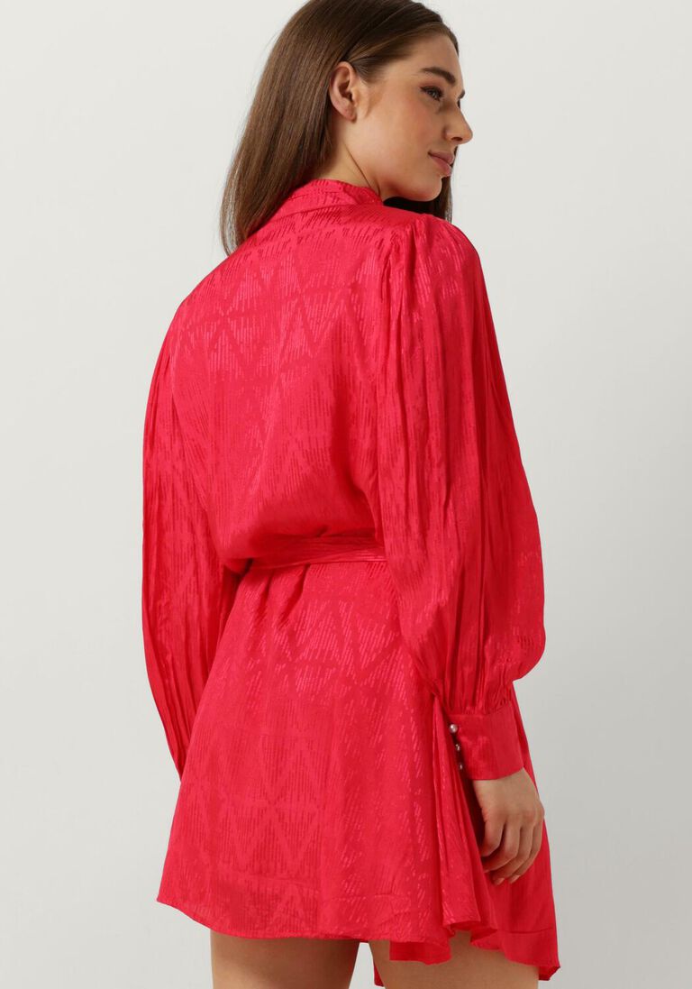 NOTRE-V roze notre-v mini jurk nv-danton pearl dress
