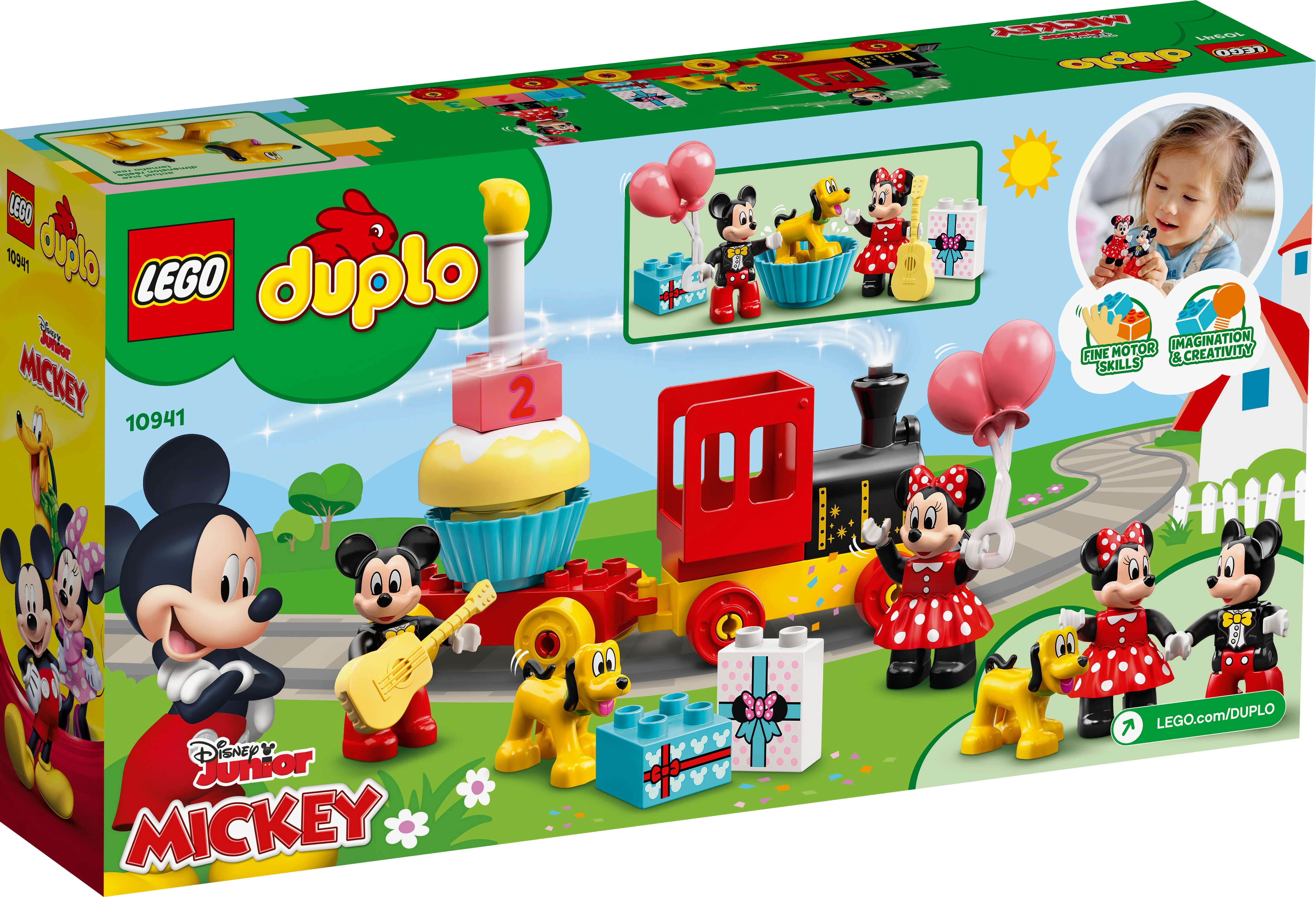 Trem de Aniversário do Mickey e da Minnie 10941