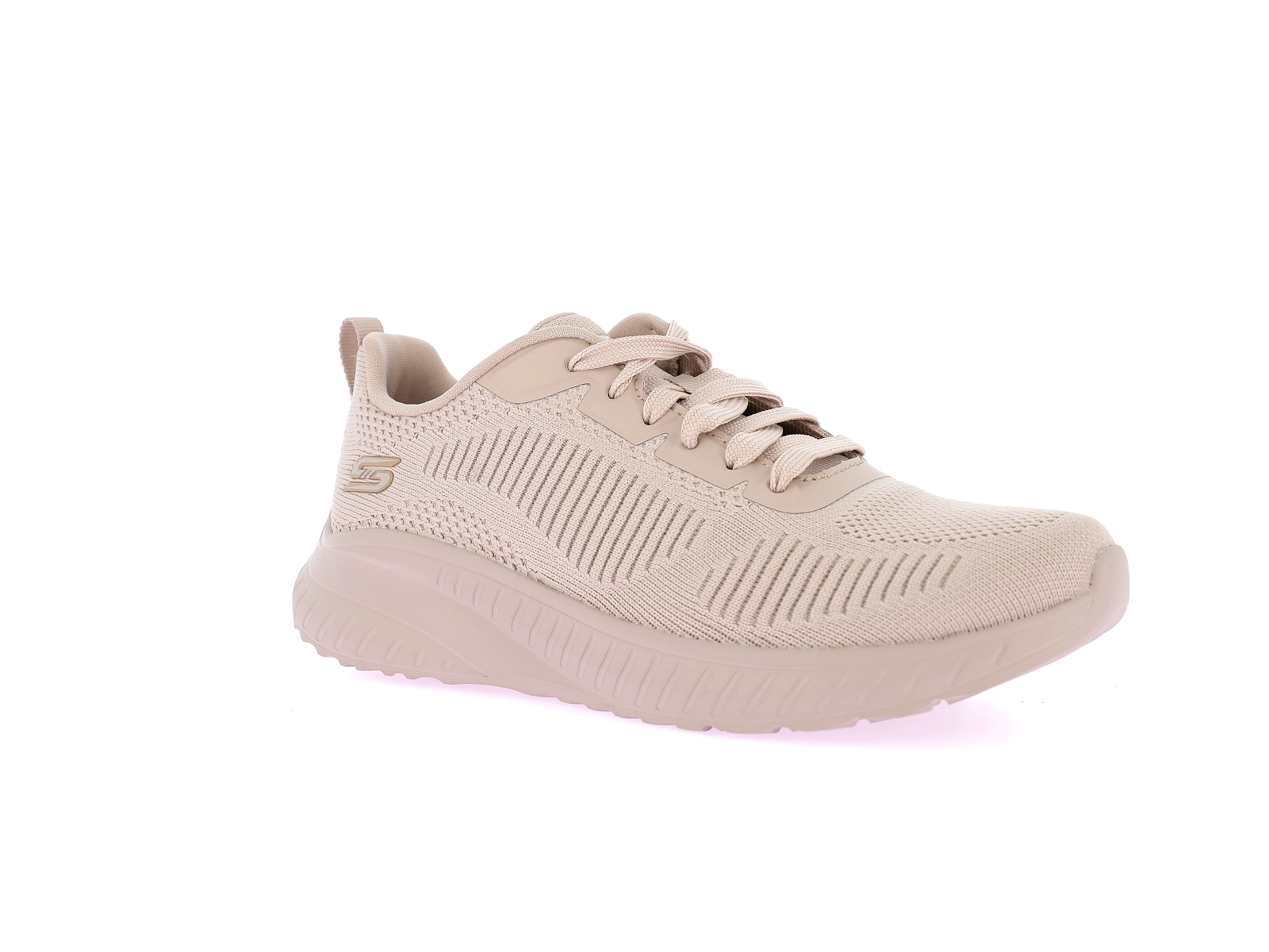 Skechers-BOBS SQUAD CHAOS FACE OFF Matières combinées Beige