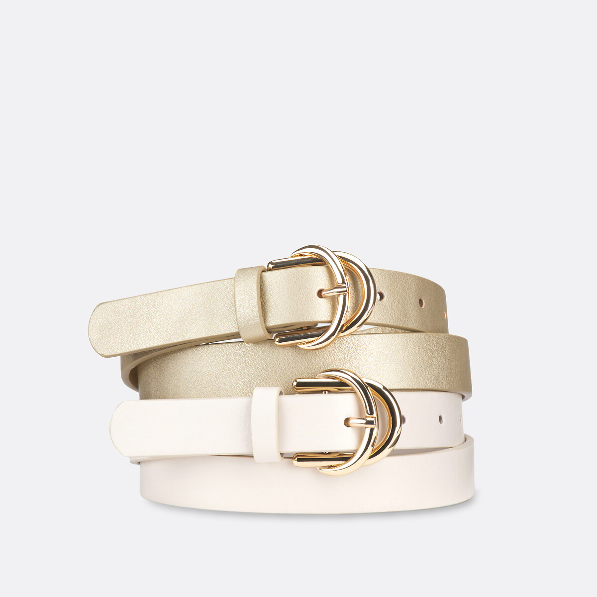 COLEÇÃO LA REDOUTE<br>Conjunto de 2 cintos