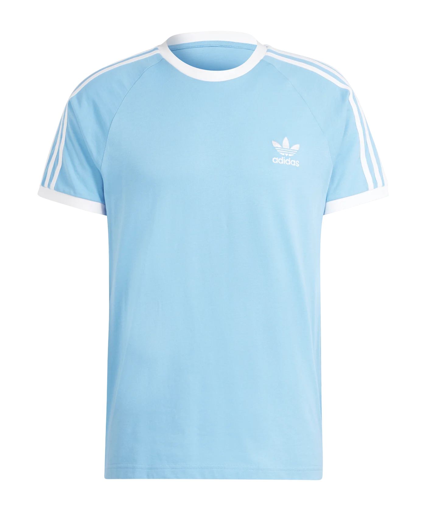 adidas Originals Adicolor 3 Stripes T-Shirt Blau
