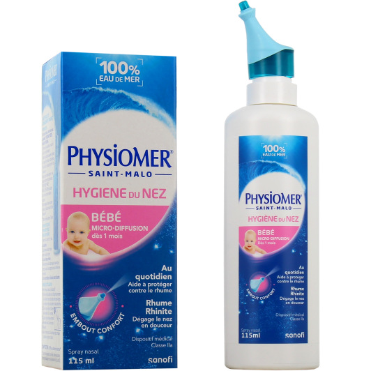 Spray nasal hygiène du nez Physiomer Bébé