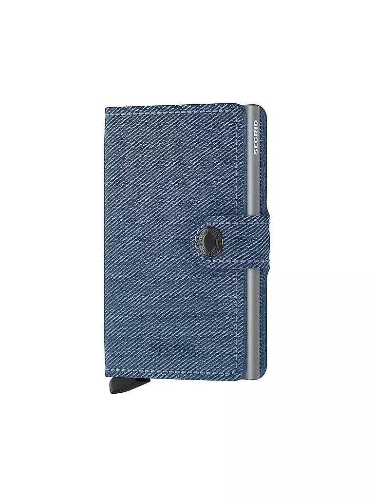 SECRID Geldbörse - Miniwallet Twist Jeans Blue blau