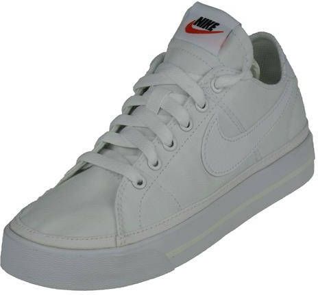 Nike Court Legacy Canvas Sneakers Wit Heren