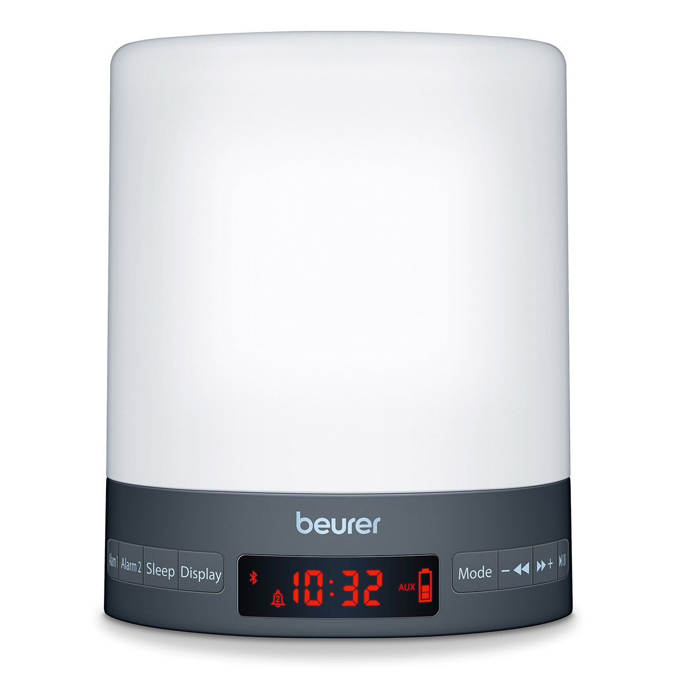 Beurer Réveil lumineux connecté Bluetooth blanc/anthracite